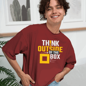 Think Outside Men Oversized T-shirt